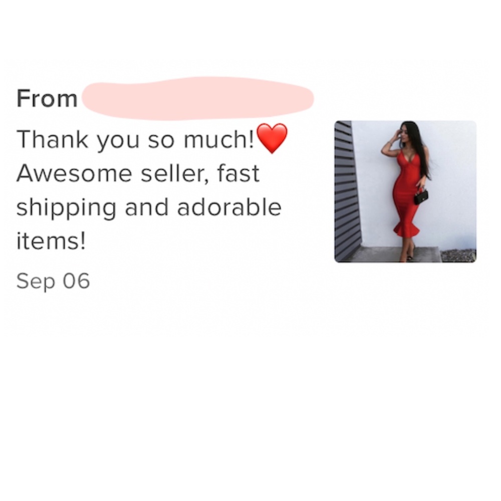 Bandage V-Neck Midi Mermaid Dress in Bright Red - Picture 12 of 13